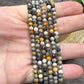 Bumble Bee Jasper - Faceted Bracelet 4 mm