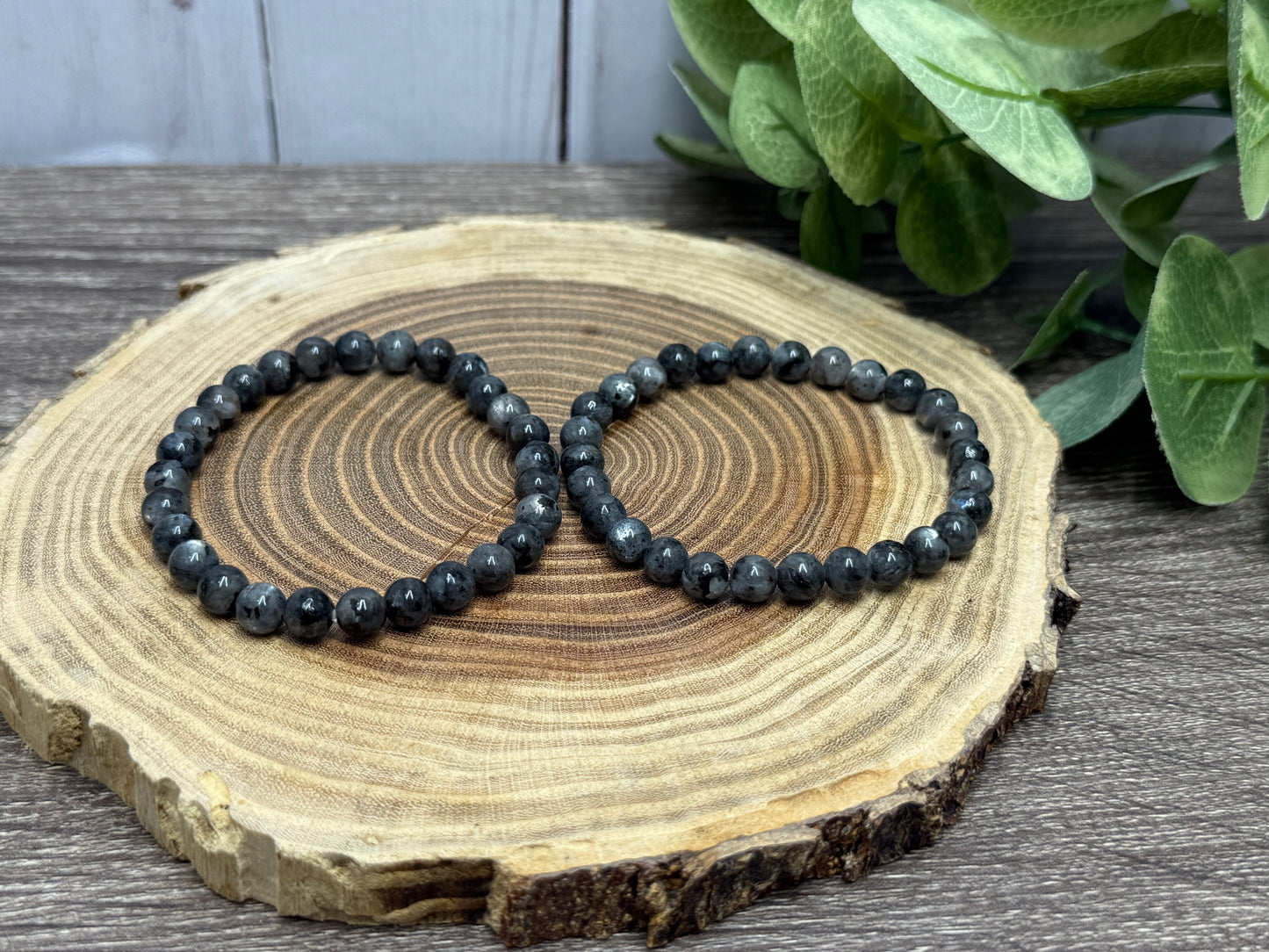 Larvakite - Bracelet 6 mm