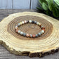 Crazy Lace Agate - Bracelet 6 mm