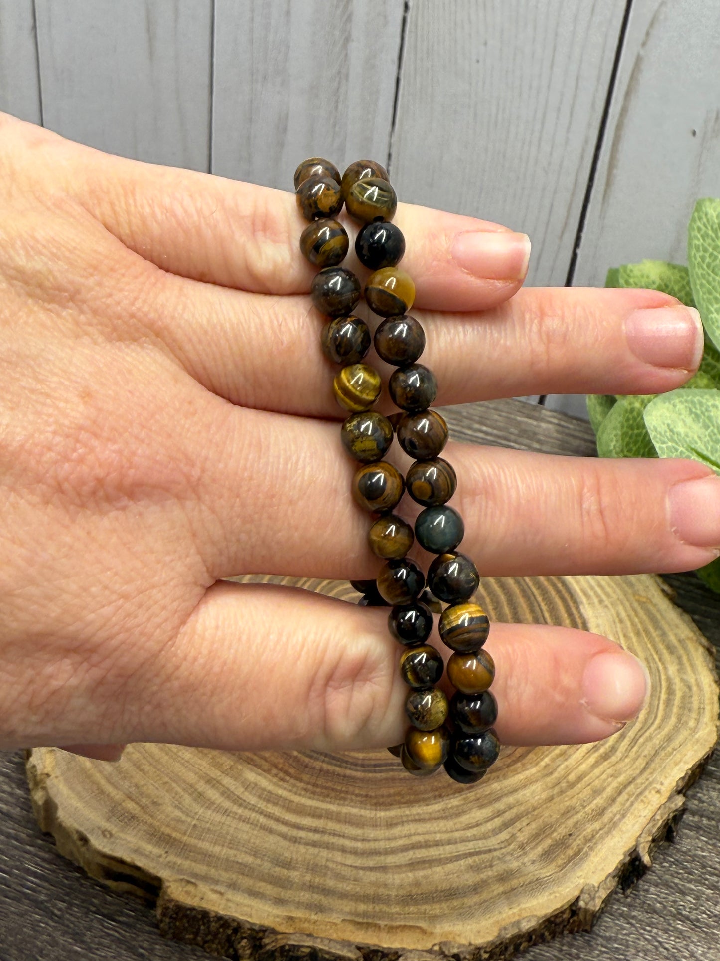 Tigers Eye - Bracelet 6 mm