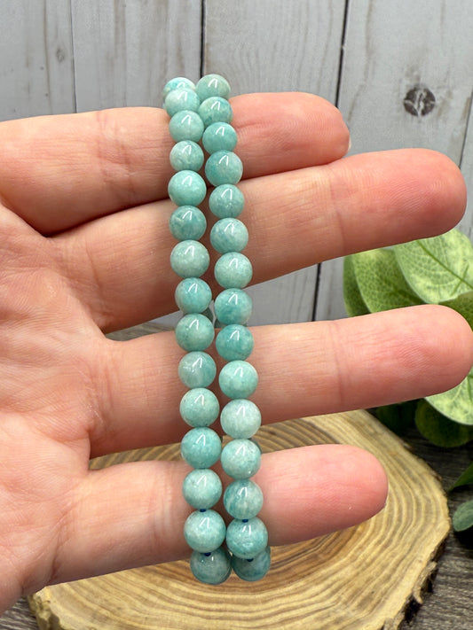 Amazonite - Bracelet 6 mm