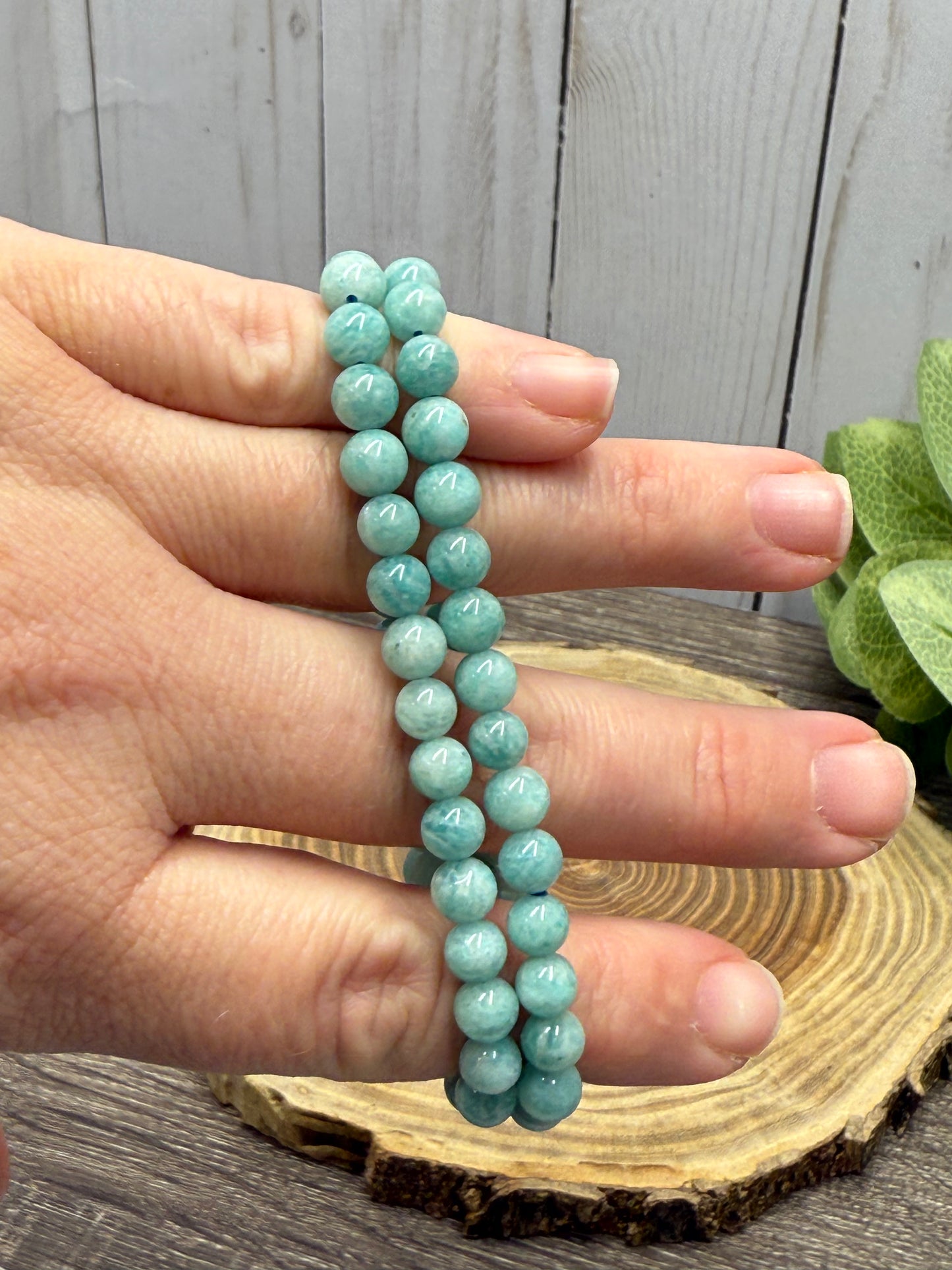 Amazonite - Bracelet 6 mm