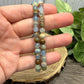 Blue Onyx -  Bracelet 6 mm