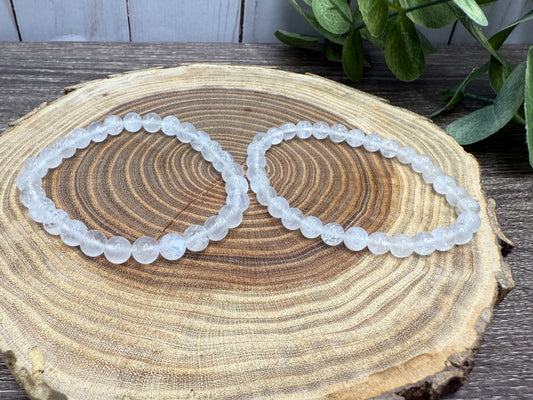 Moonstone - Bracelet 6 mm