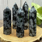 Snowflake Obsidian Towers