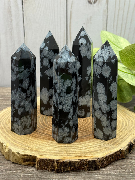 Snowflake Obsidian Towers