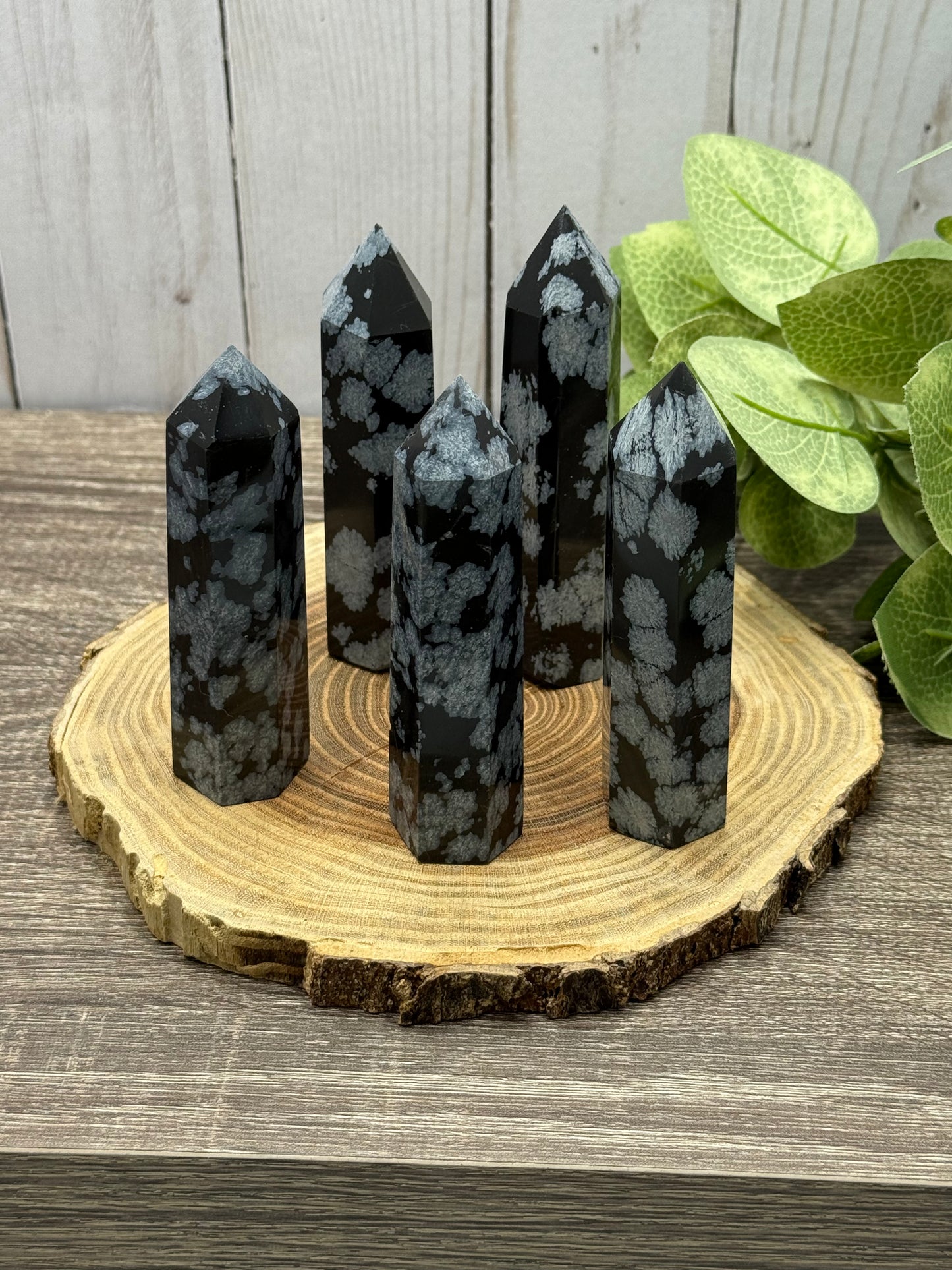 Snowflake Obsidian Towers