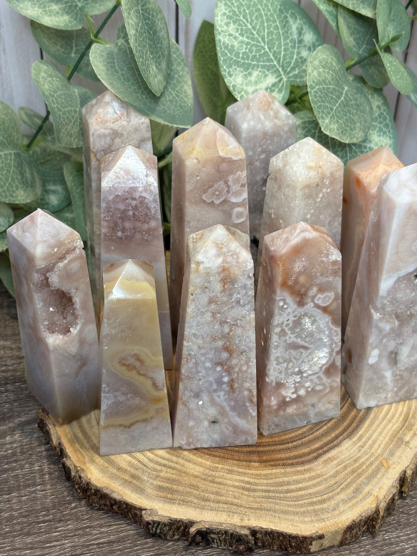Pink Amethyst Towers