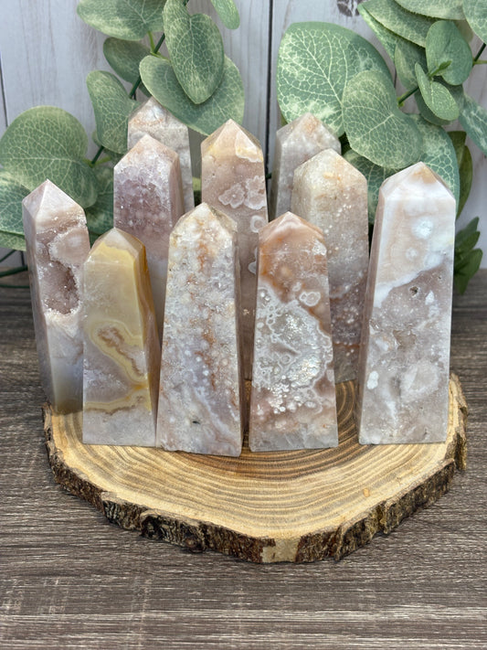 Pink Amethyst Towers