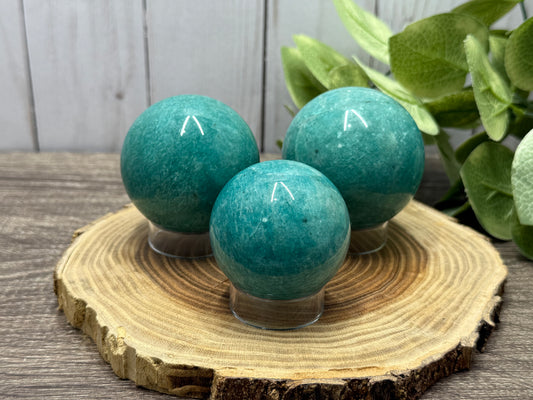 Amazonite Spheres