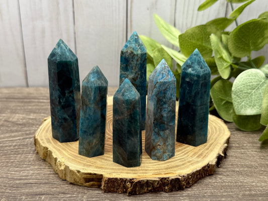 Blue Apatite Towers