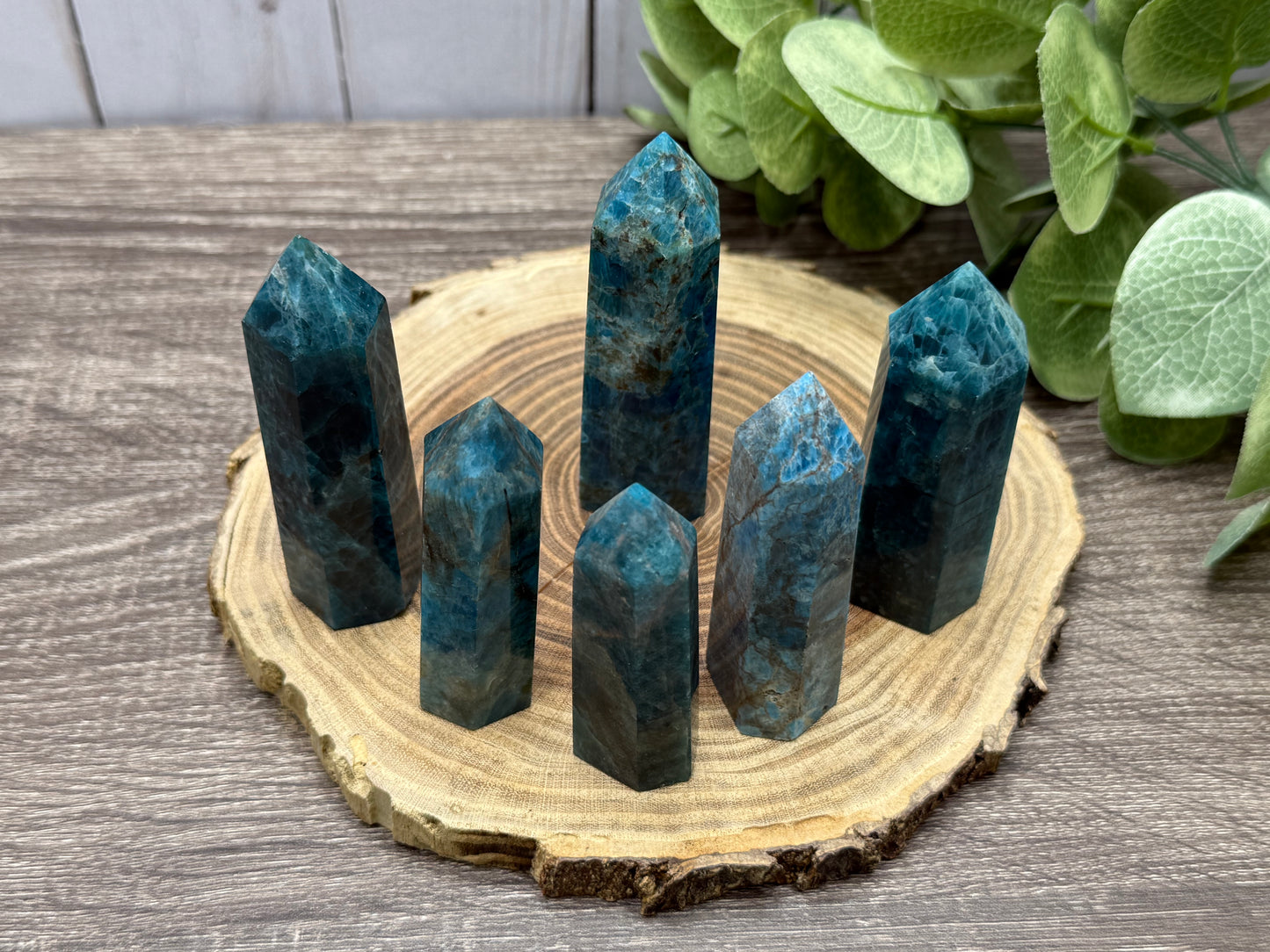 Blue Apatite Towers