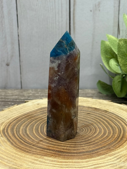 Multi Stone Towers - Unique (Sun Stone, Lepidolite and Blue Apatite in one)