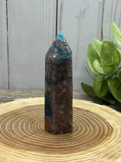 Multi Stone Towers - Unique (Sun Stone, Lepidolite and Blue Apatite in one)