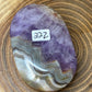 Amethyst and Agate Palm Stones