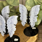 Blue Lace Butterfly on Stand