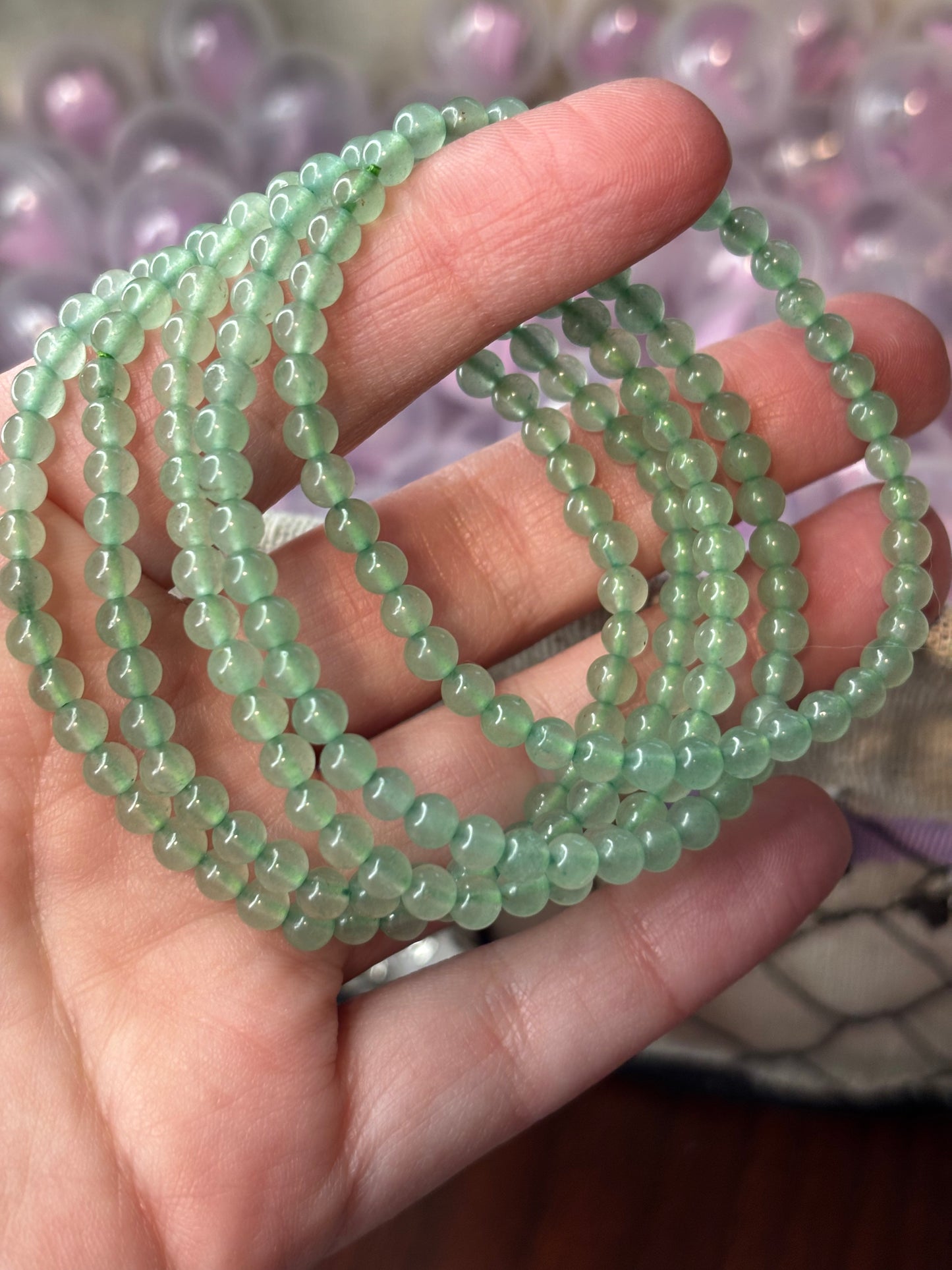 Green Aventurine - Bracelet 4 mm