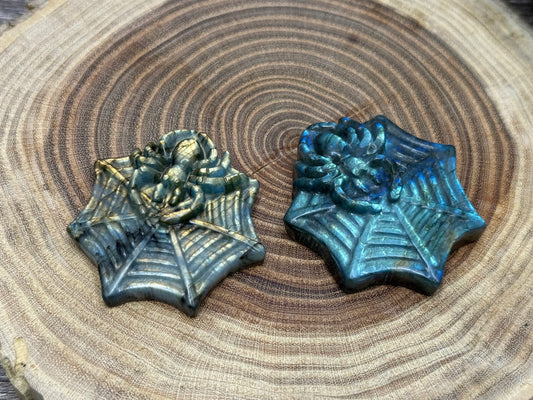 Spider and Web - Labradorite