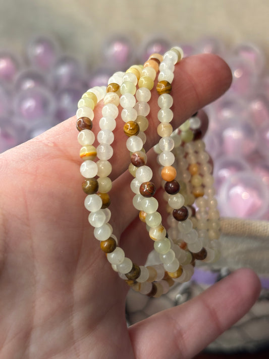 Afghan Jade - Bracelet 4 mm
