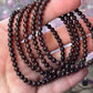 Garnet - Bracelet 4 mm