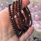 Garnet - Bracelet 4 mm