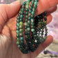 Moss Agate - Bracelet 4 mm