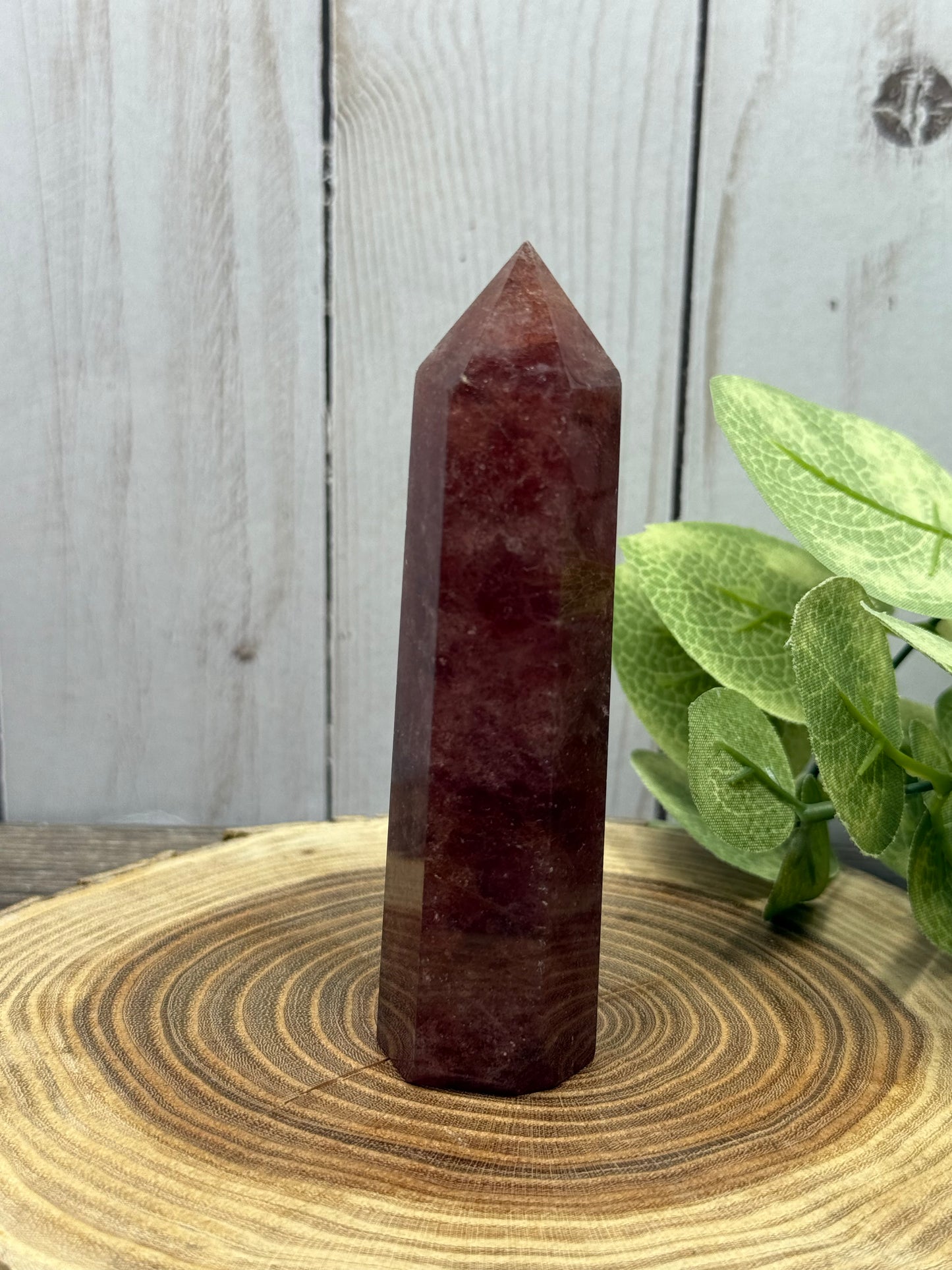 Strawberry Quartz Tower