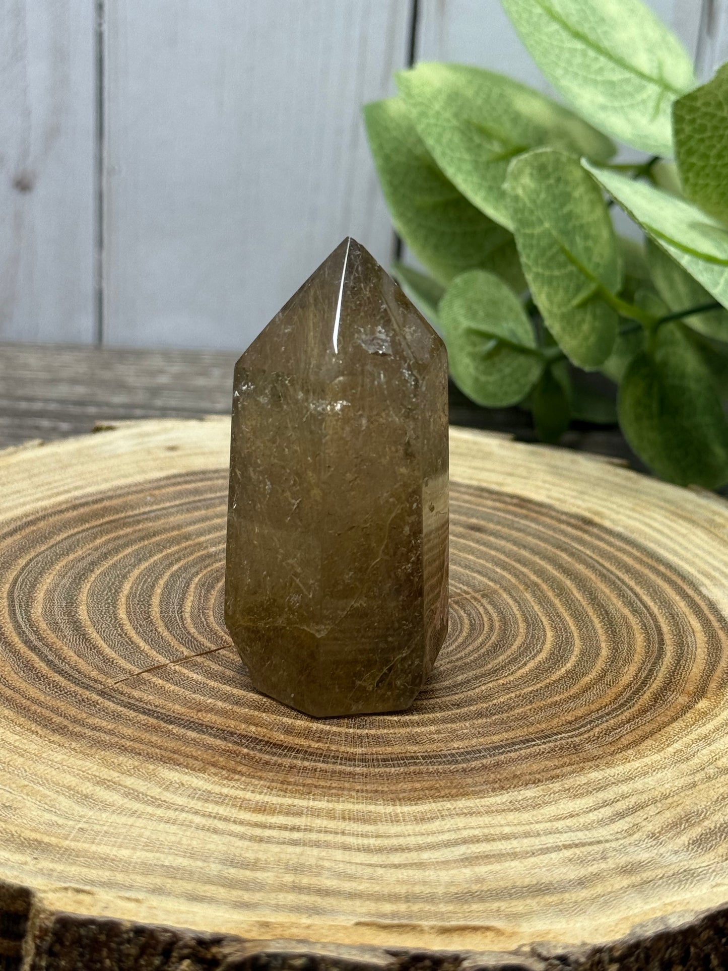 Golden Rutilated Quartz Tower