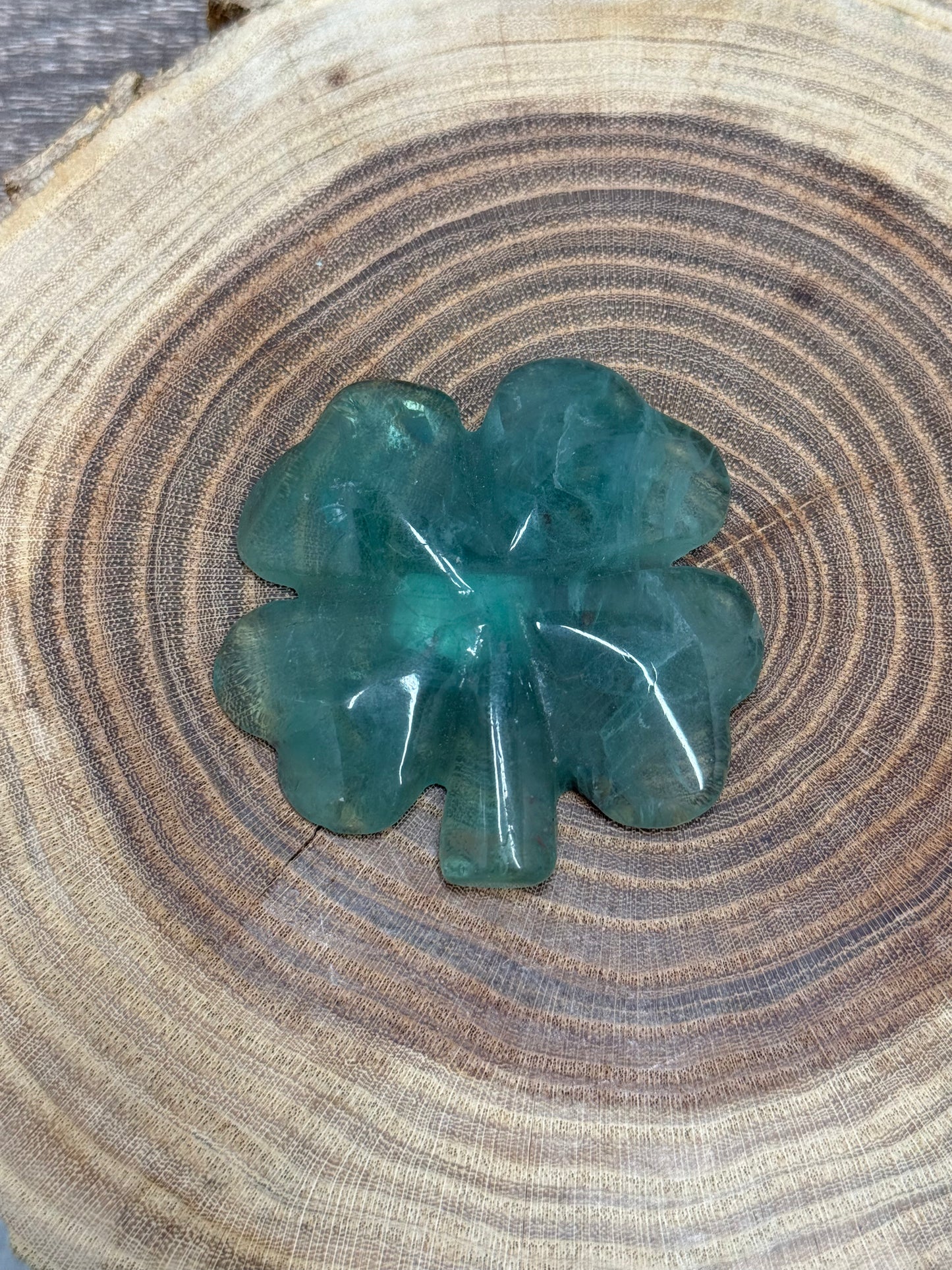Four Leaf Clovers - various crystals