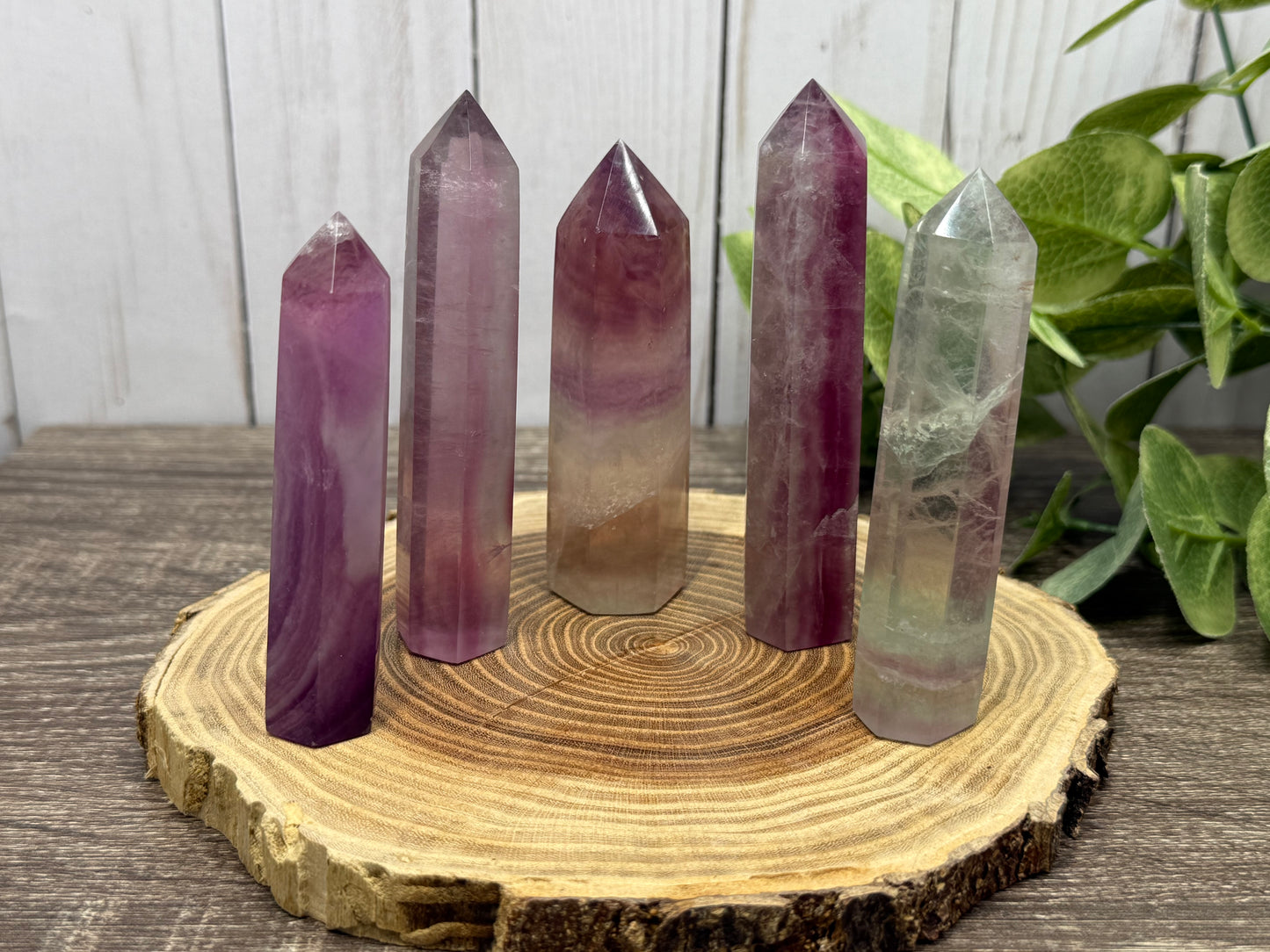 Pink Fluorite Tower (Candy)