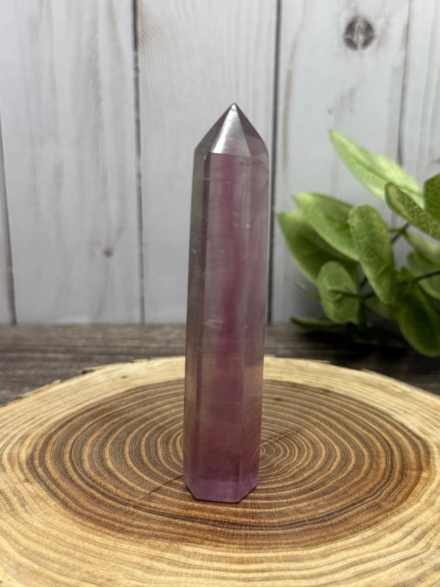 Pink Fluorite Tower (Candy)