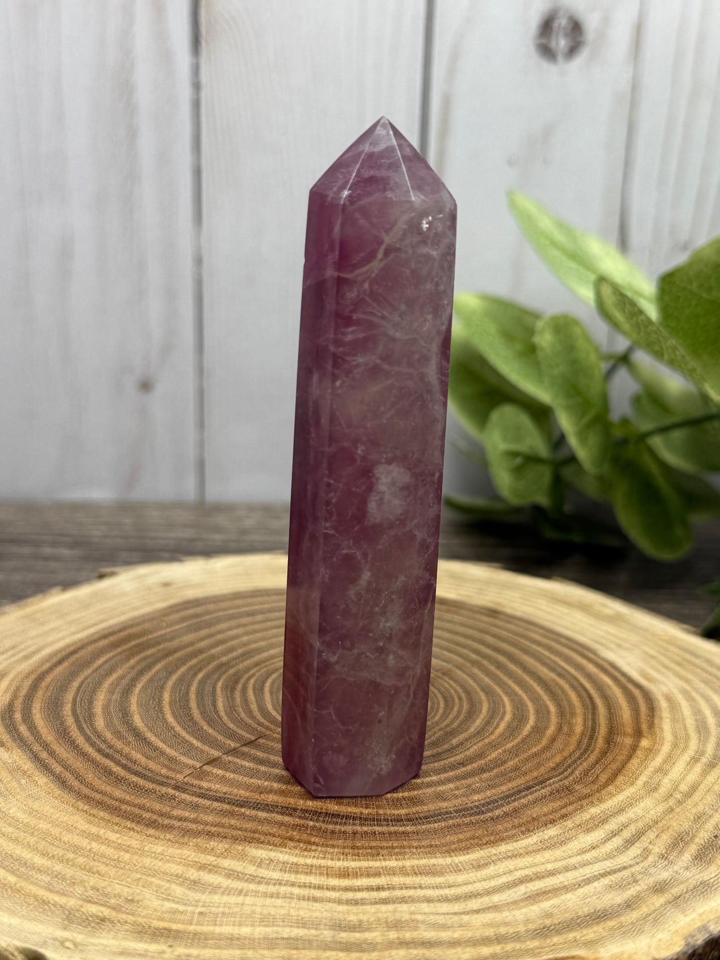 Pink Fluorite Tower (Candy)