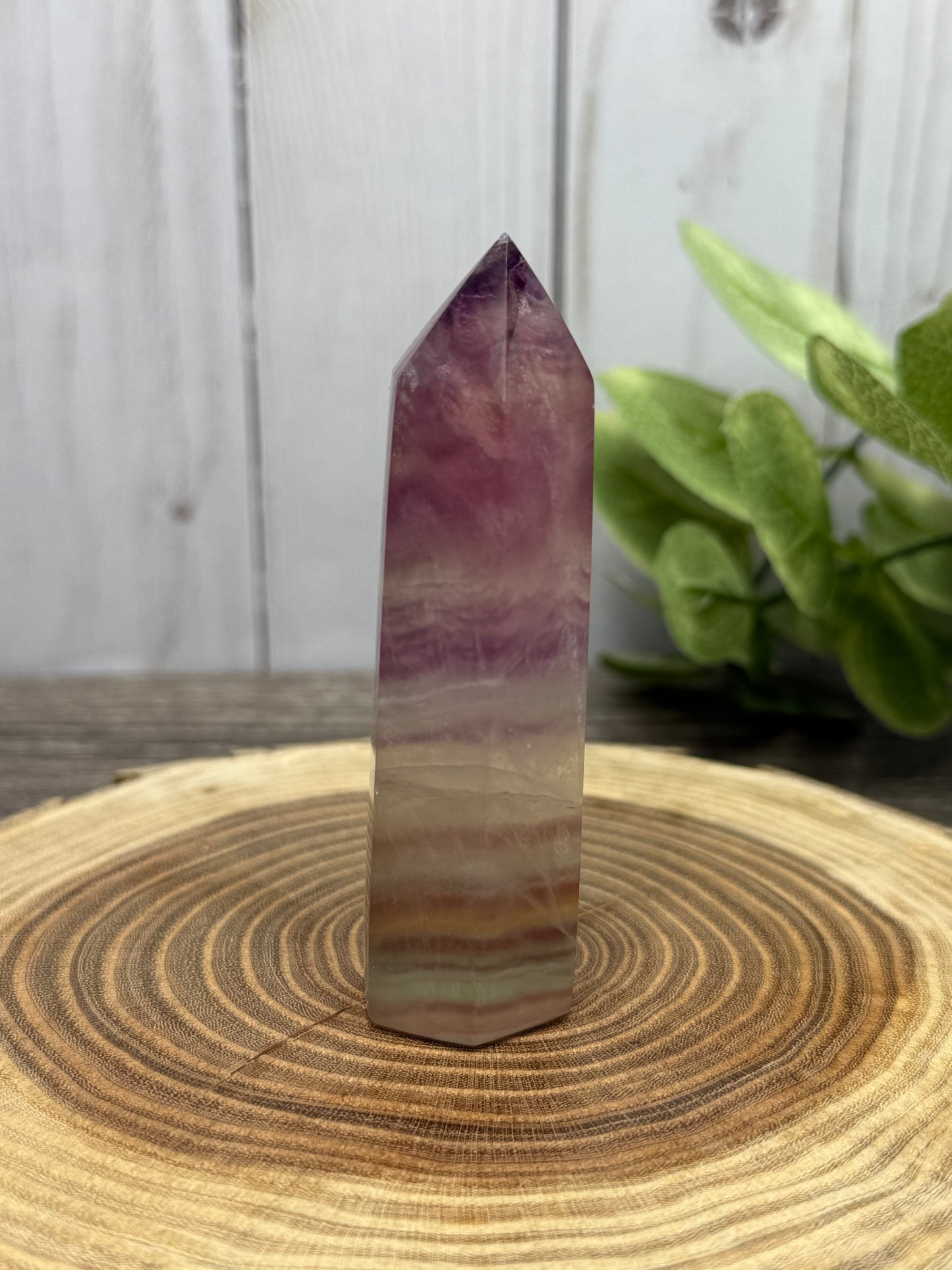 Pink Fluorite Tower (Candy)