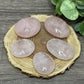 Rose Quartz Palm Stones (lighter colour)