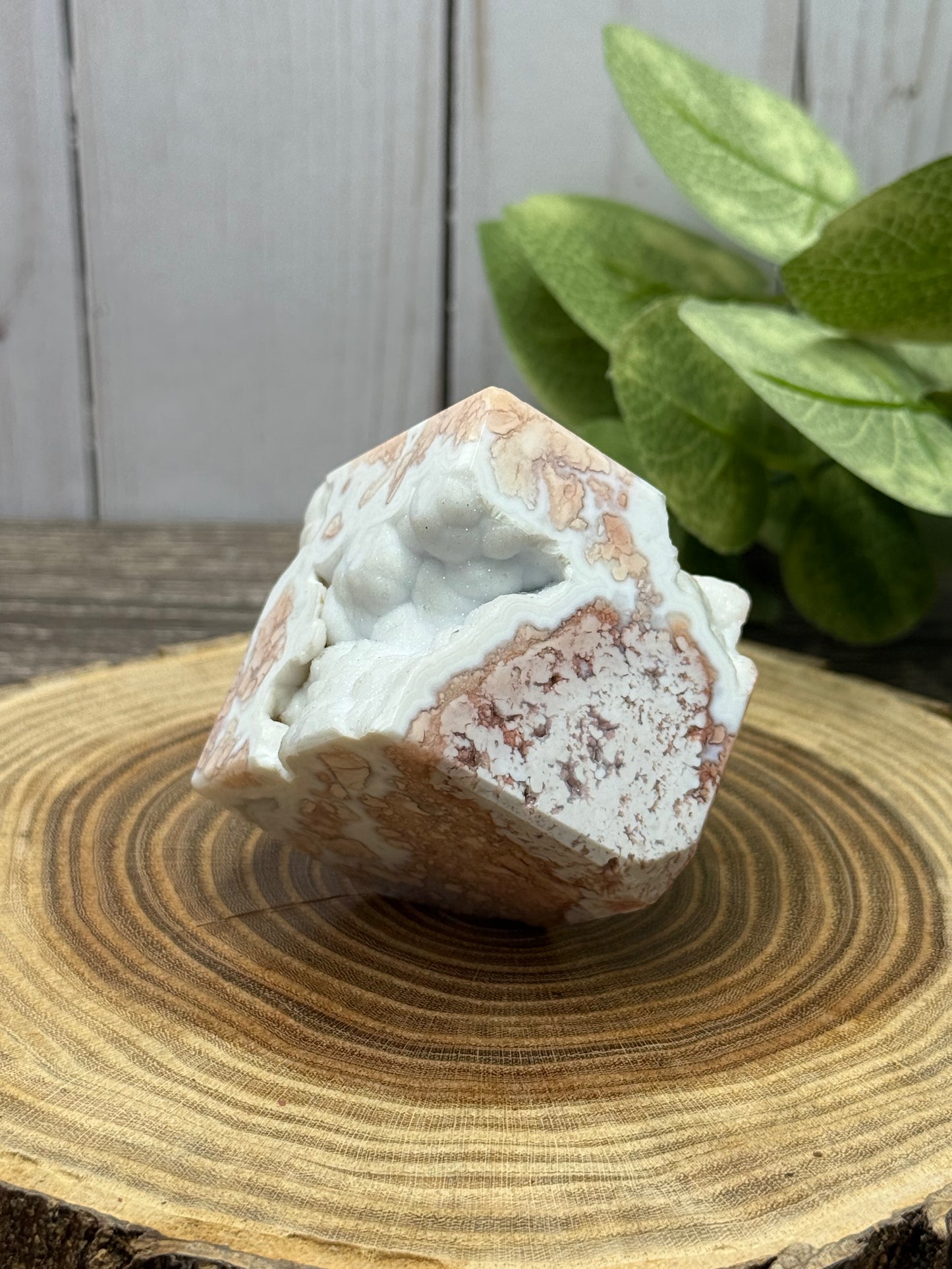 Pink Agate Square / Cubes