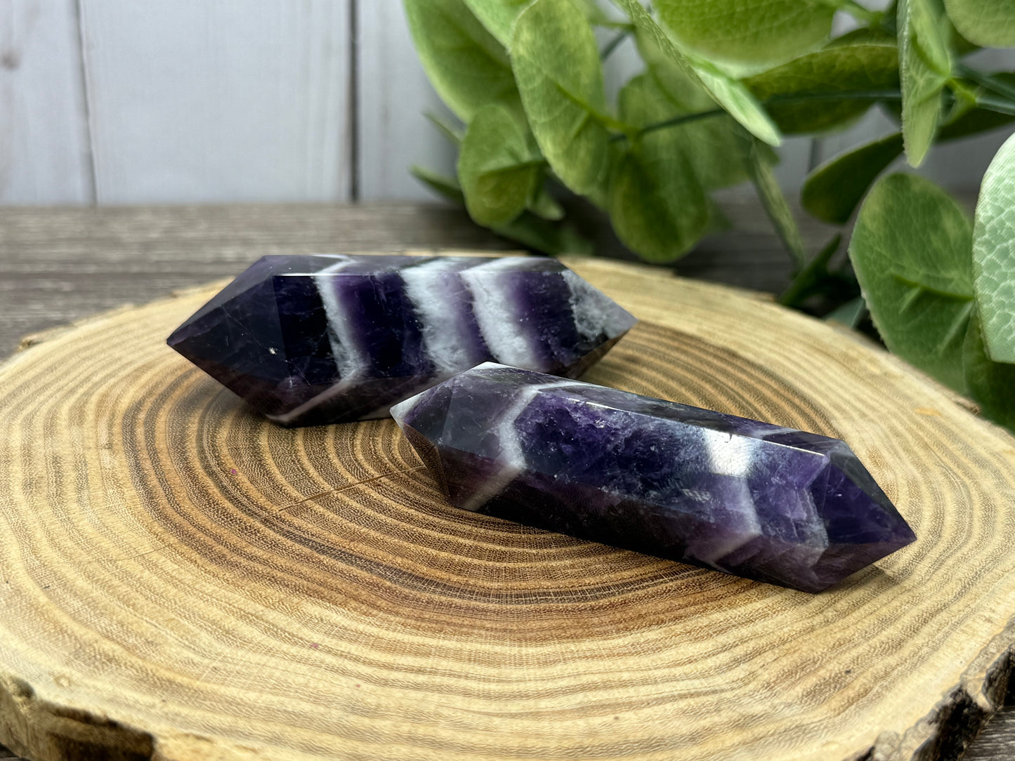 Chevron Amethyst Double Terminated (DT)