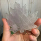 Maple Leaf Crystal Carving - Fluorite