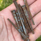 Iron Square Head Nails/ Vintage/ Antique - Protection, Altar Tool