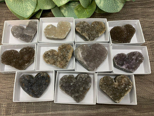 Amethyst Hearts