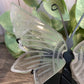 Butterfly Wings on Stand - Clear Quartz