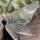 Butterfly Wings on Stand - Clear Quartz