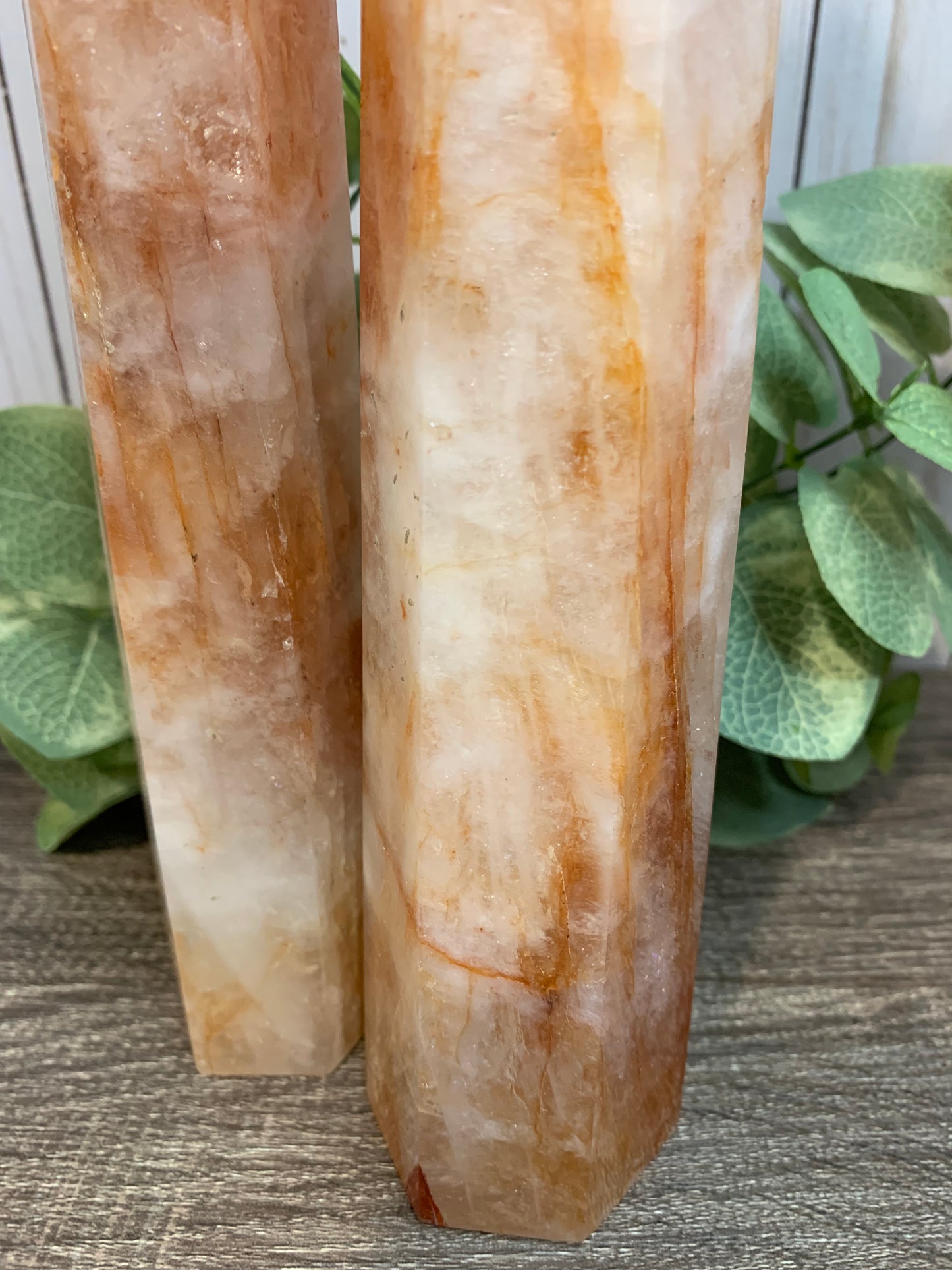 Fire Quartz Towers  - Statement Pieces