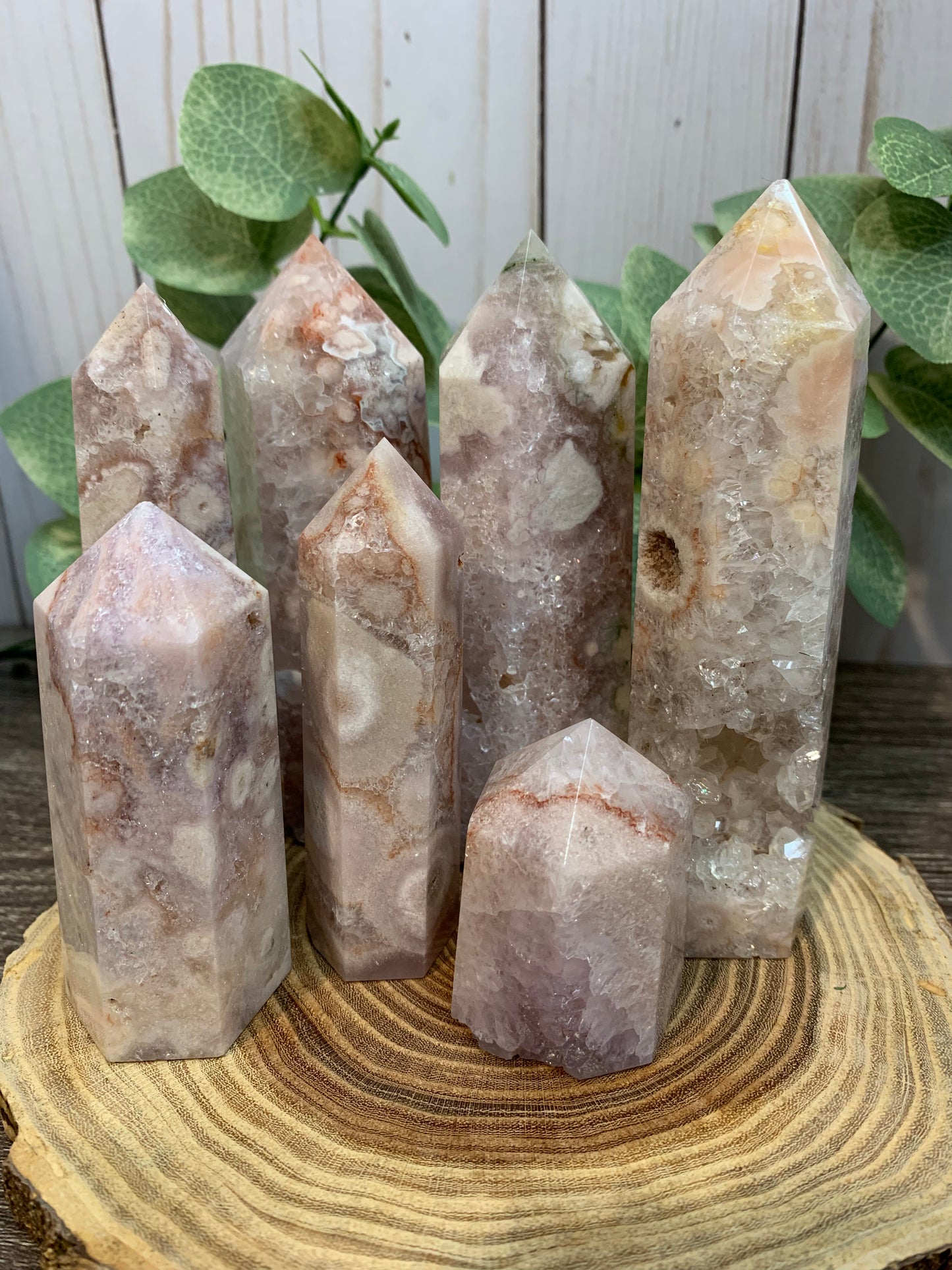 Pink Amethyst Towers