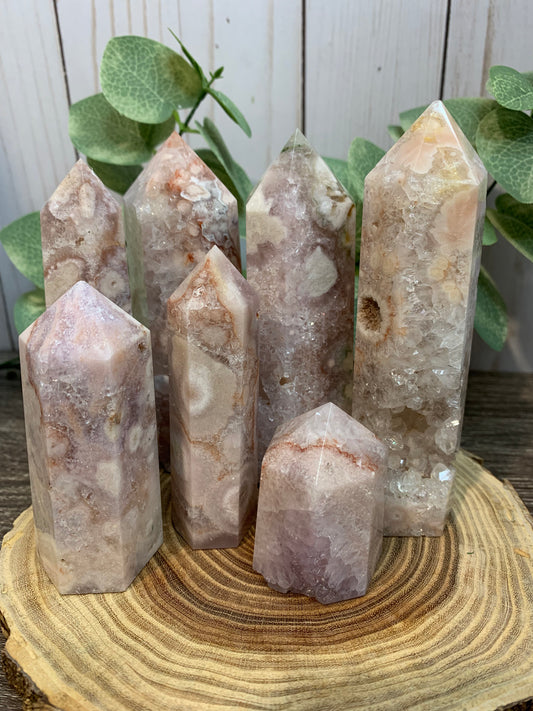 Pink Amethyst Towers