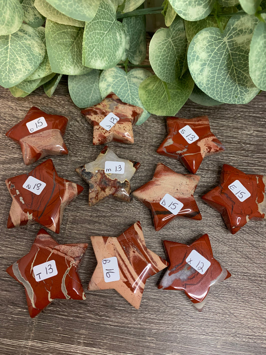 Red Jasper Star