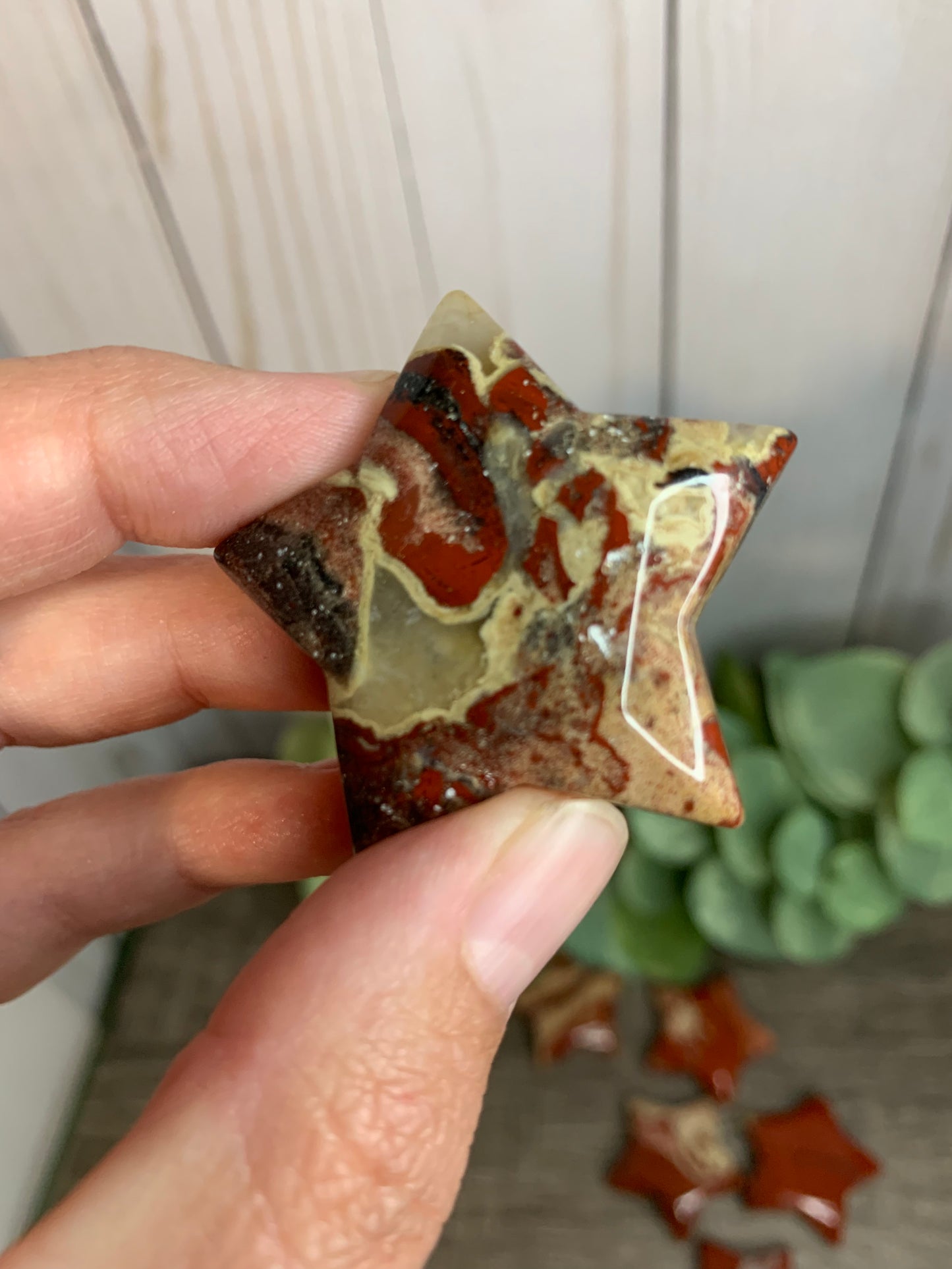 Red Jasper Star