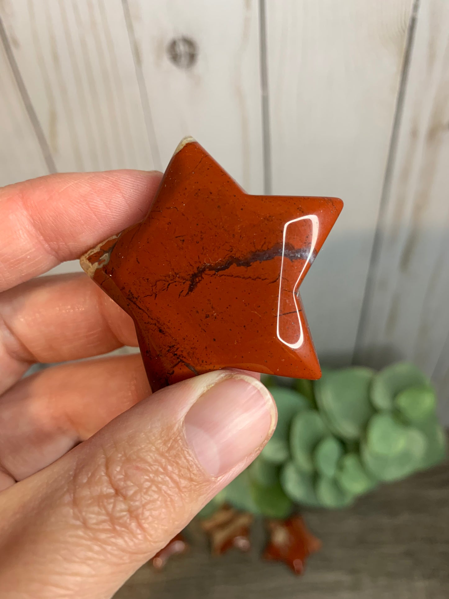 Red Jasper Star