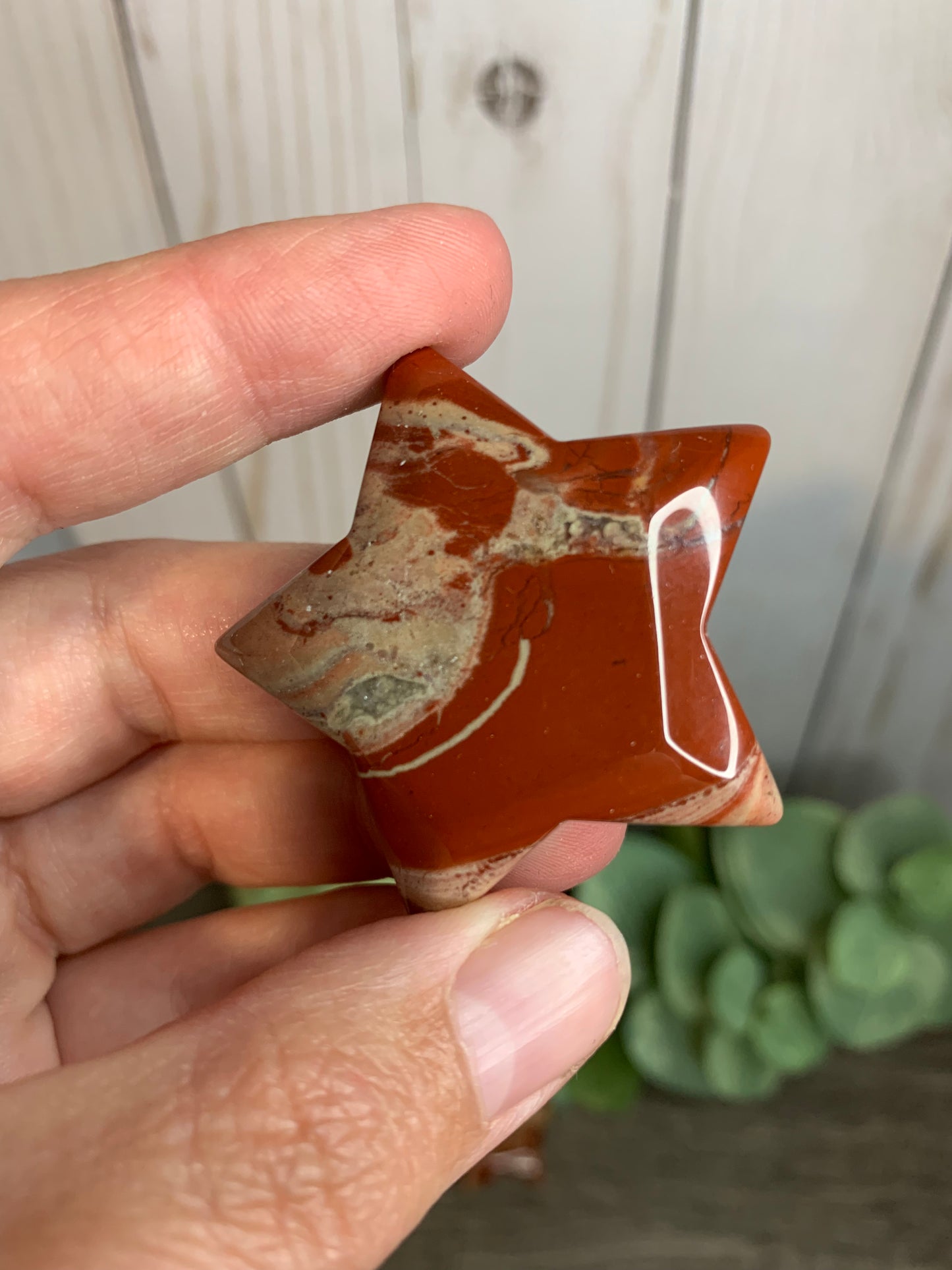 Red Jasper Star