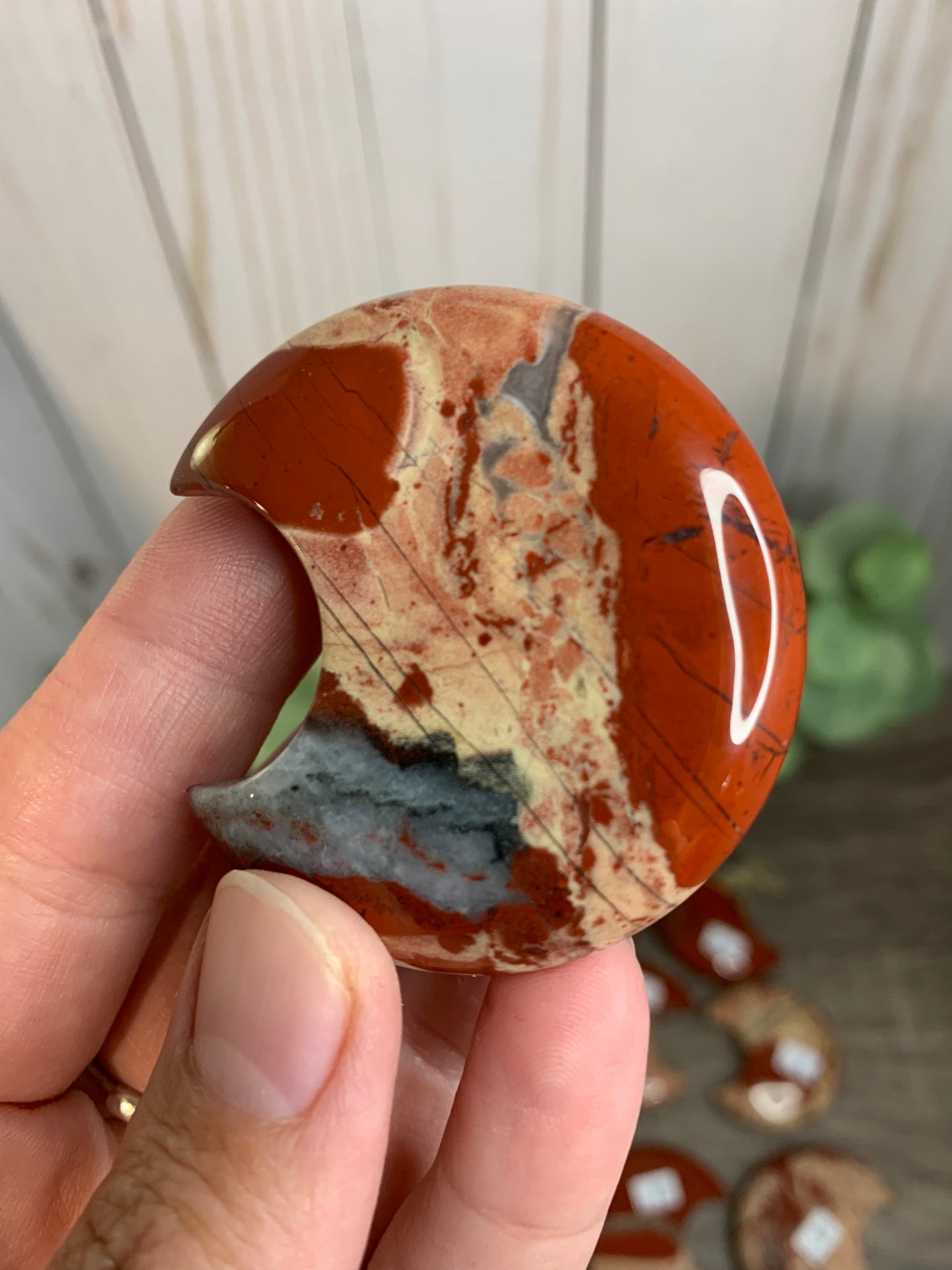 Red Jasper Moon