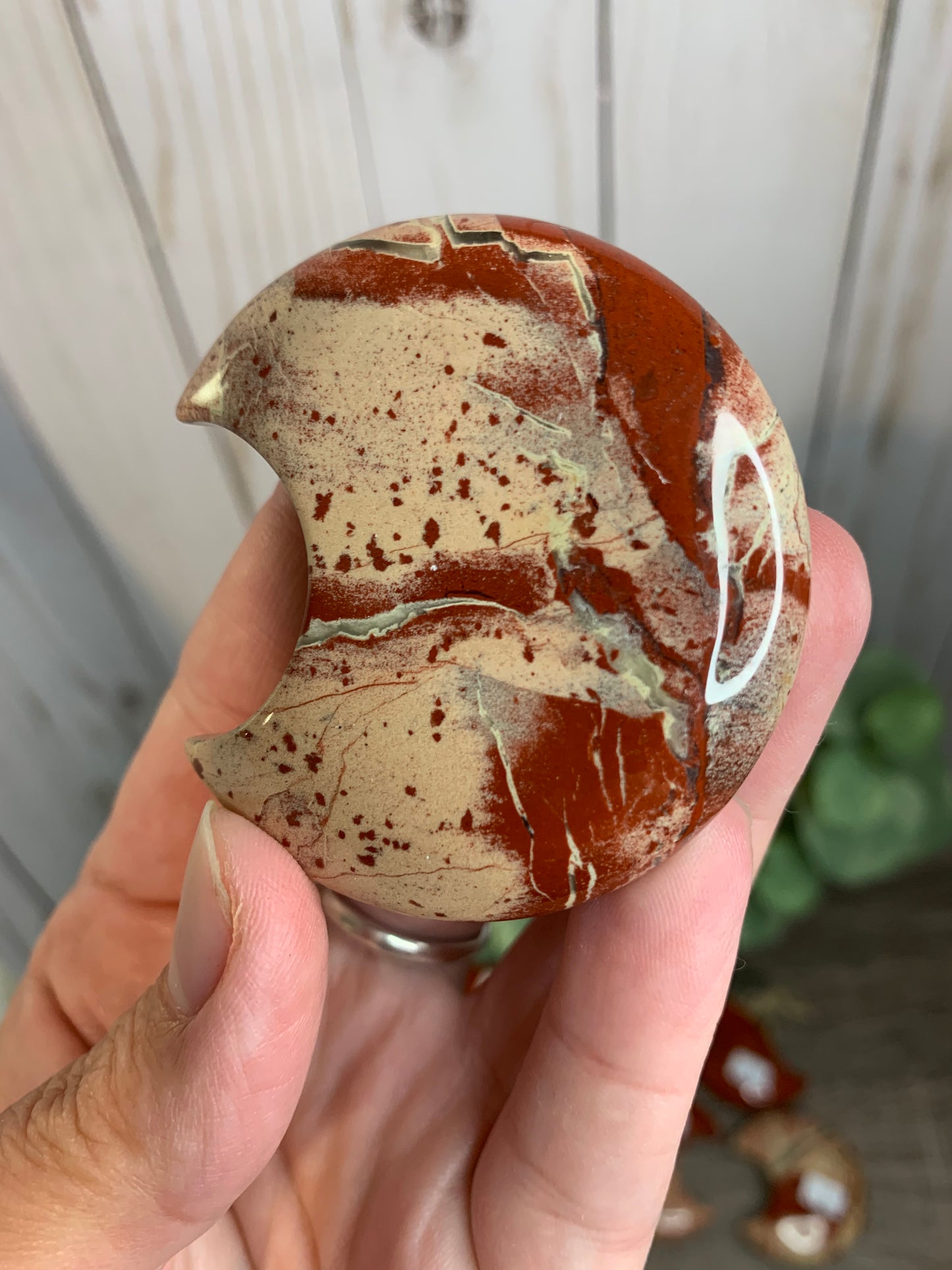 Red Jasper Moon